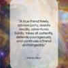 William Penn quote: “A true friend freely, advises justly, assists…”- at QuotesQuotesQuotes.com