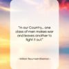 William Tecumseh Sherman quote: “In our Country… one class of men…”- at QuotesQuotesQuotes.com