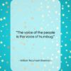 William Tecumseh Sherman quote: “The voice of the people is the…”- at QuotesQuotesQuotes.com