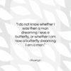 Zhuangzi quote: “I do not know whether I was…”- at QuotesQuotesQuotes.com