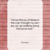 Zhuangzi quote: “I know the joy of fishes in…”- at QuotesQuotesQuotes.com